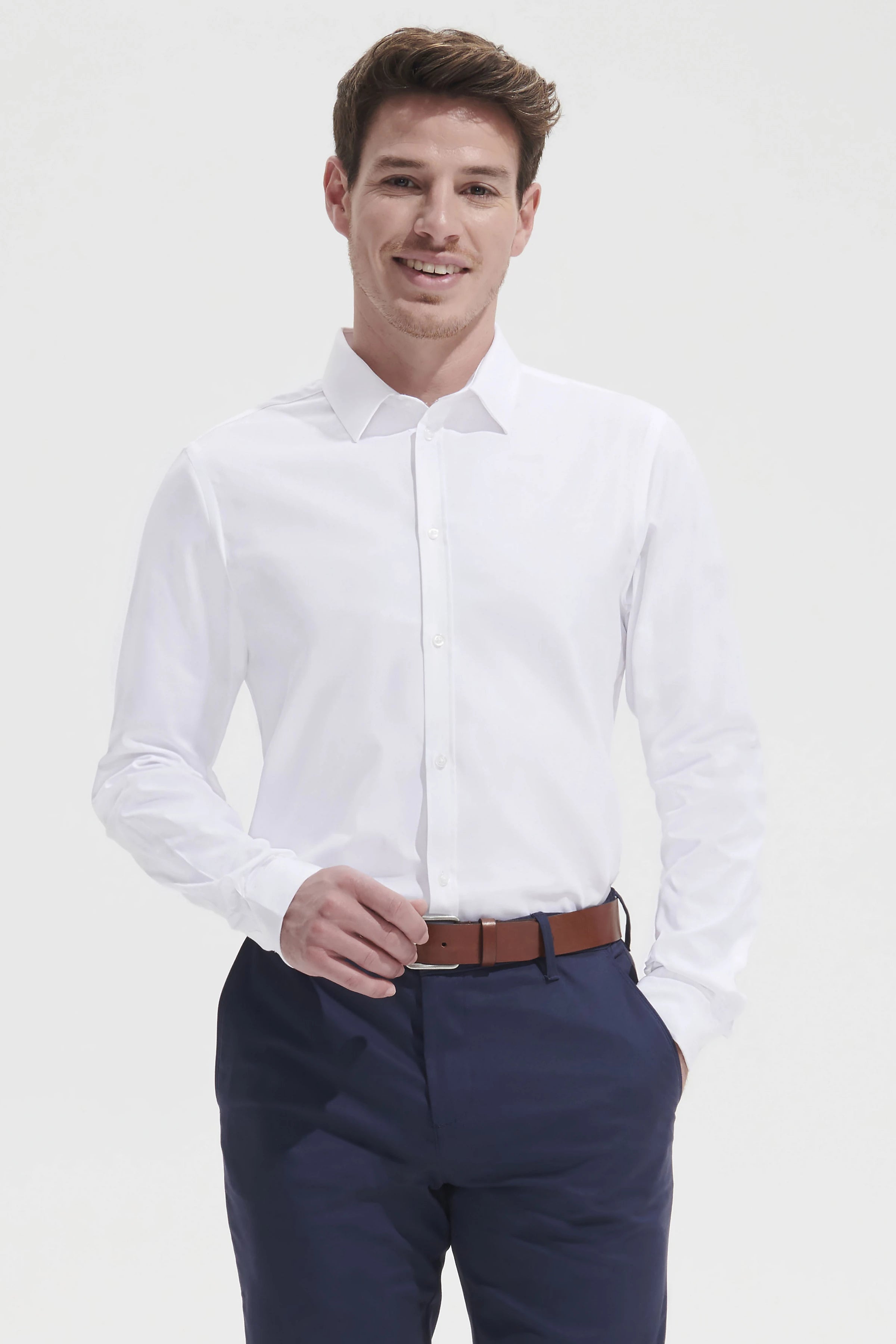 Chemise à chevron