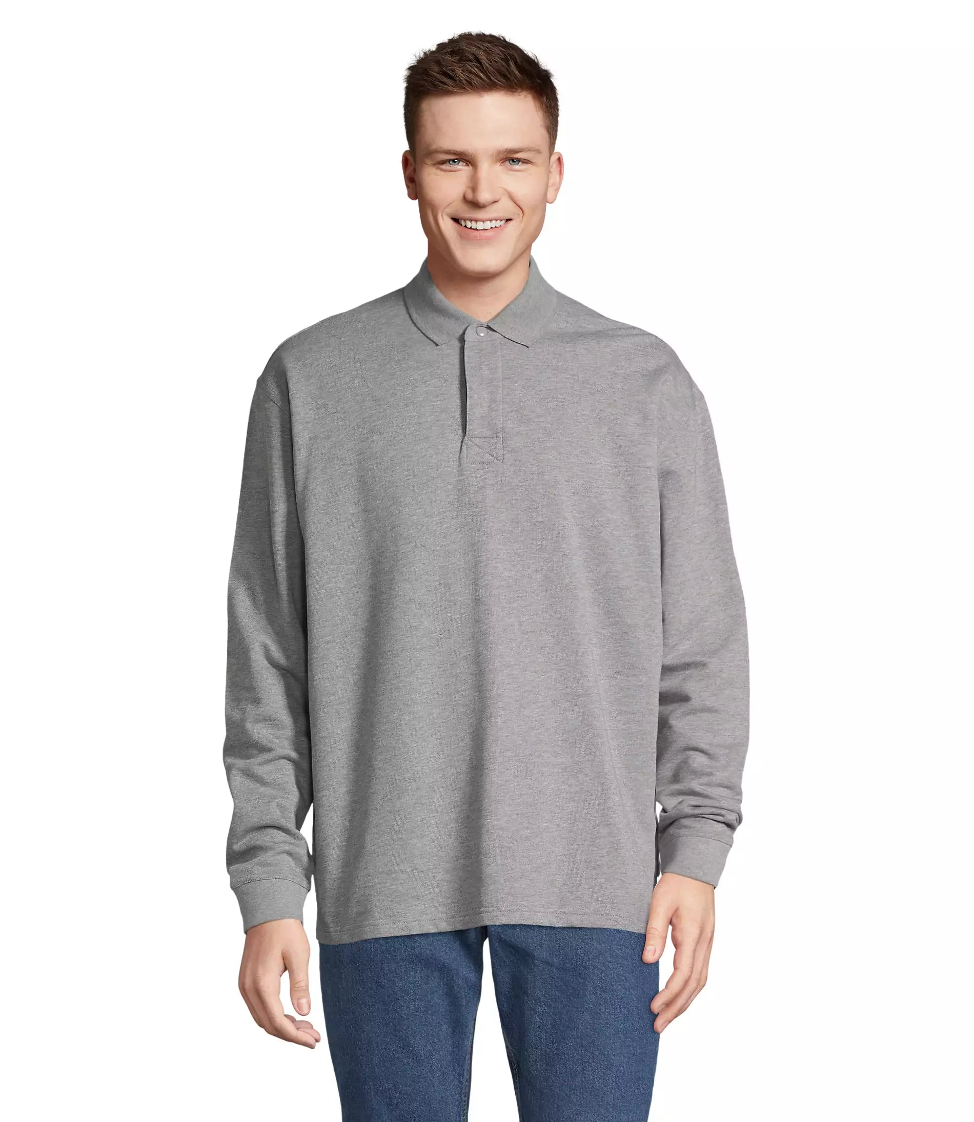 Sweat-shirt col polo